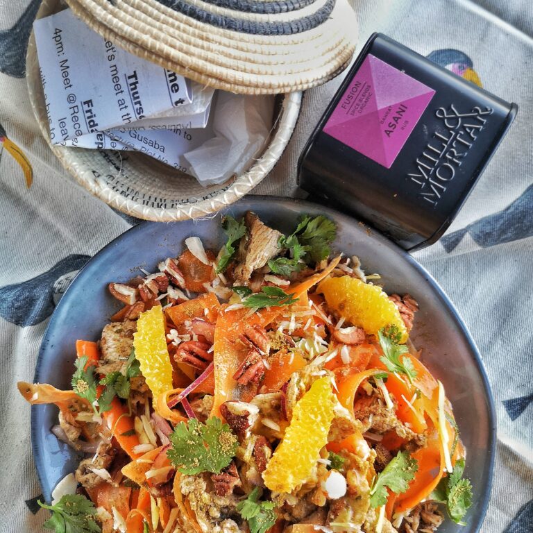 Noord Afrikaans geinspireerde wortel salade